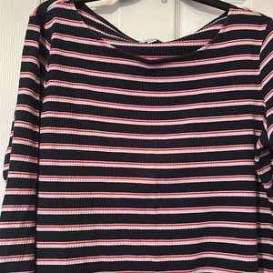 Shirt navy and red size extra large